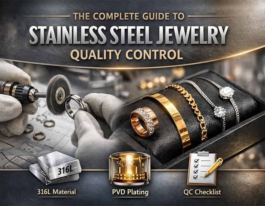 Stainless steel jewelry quality control
